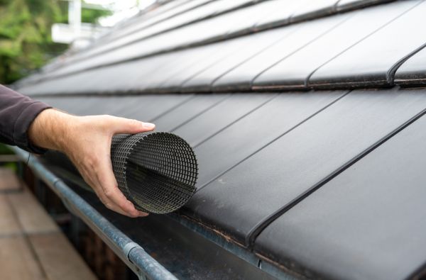 Gutter Mesh Installation in Nokomis